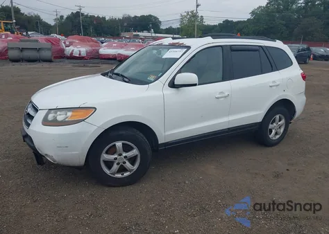 2007 Hyundai Santa Fe Gls from USA, damaged, VIN 5NMSG73D87H065555